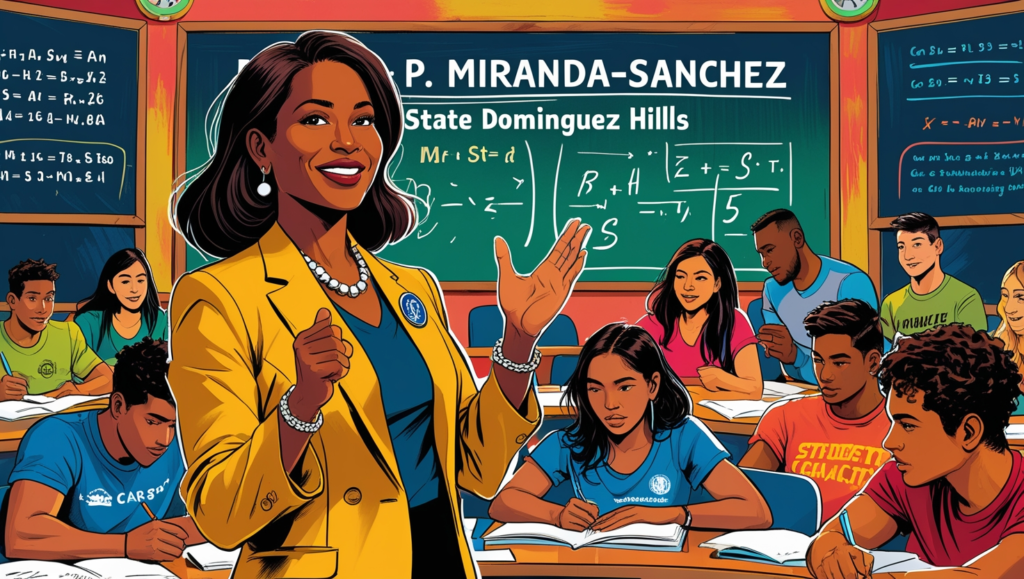 What Makes Dr. P. Miranda-Sanchez's Teaching Style Unique At Cal State Dominguez Hills?