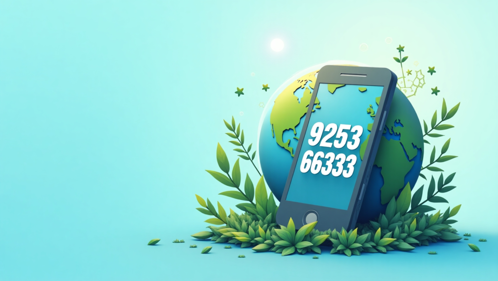 How Does 9205366333 Contribute To Sustainability?