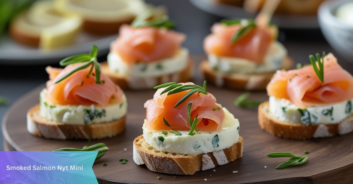 Smoked Salmon Nyt Mini