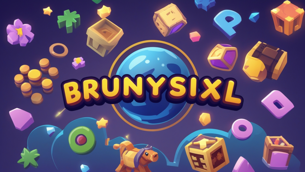 How did Brunysixl gain popularity in the gaming community?