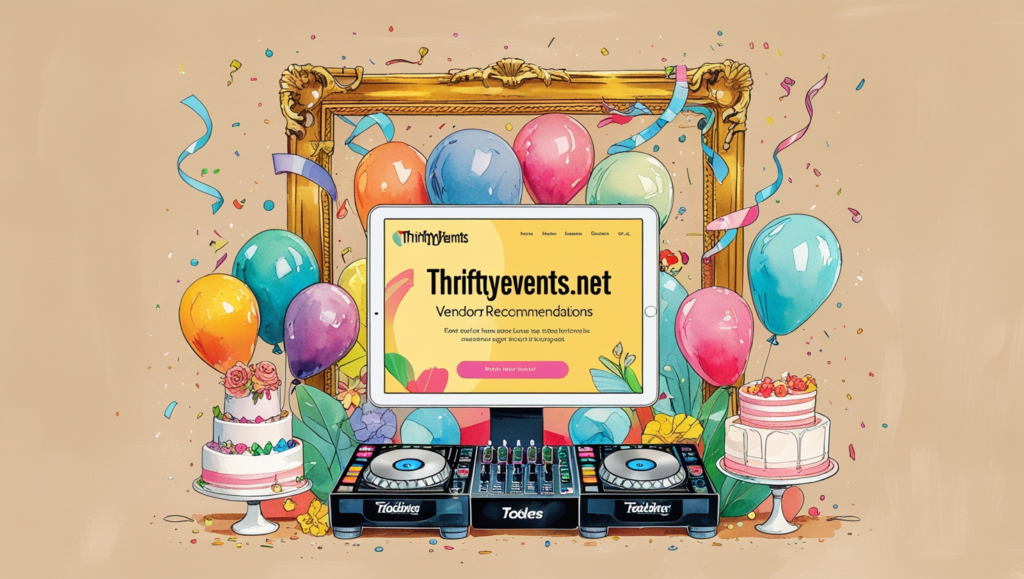 Does Thriftyevents.Net Offer Vendor Recommendations For Events?