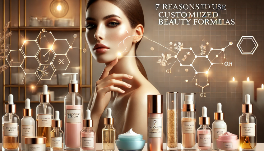 7 Reasons to use Customized Beauty Formulas